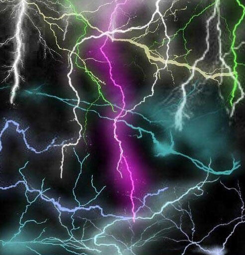 超逼真的闪电光线PS笔刷